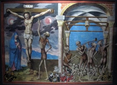Copia della perduta Danza Macabra di M. Manuel del cimitero domenicano di Berna (1512-20) da Albrecht Kauw